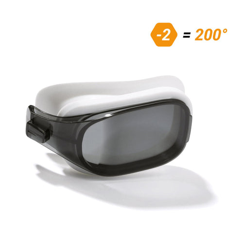 





عدسات تصحيحية لنظارات السباحة لقصر النظر -2.00 سيلفت مقاس L سموكد