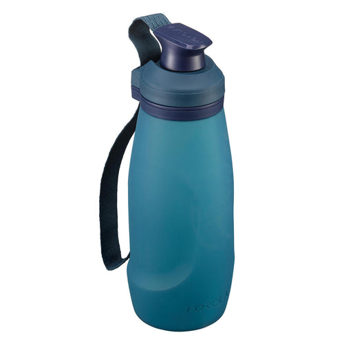 





زجاجة مياه ملساء وقابلة للضغط للرحلات -  500 سعة 0.6 لتر - أزرق