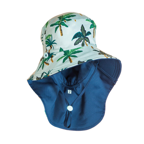





قبعة للبيبي بوجهين للحماية من الأشعة فوق البنفسجية - بطبعة زهور