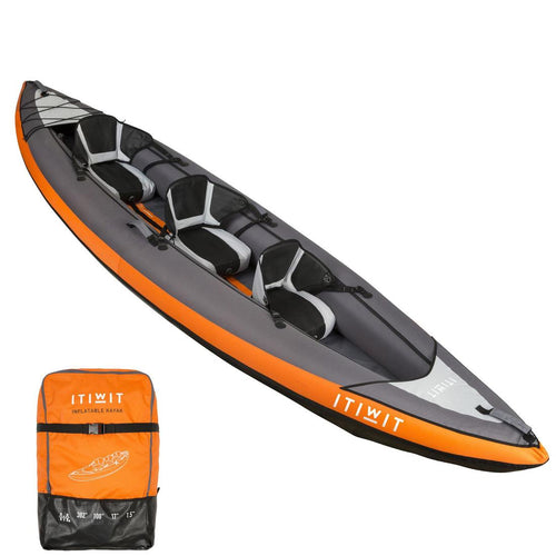 





قارب كاياك قابل للنفخ 2/3 مقاعد - برتقالي