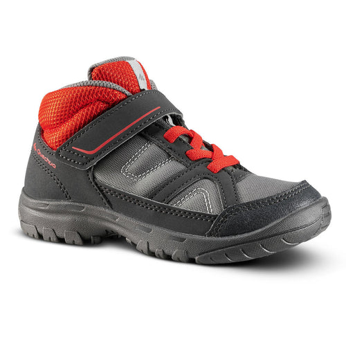 





حذاء المشي 100 MID هاي توب برقبة متوسطة للأطفال 24 إلى 34 - رمادي / أحمر